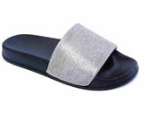 Crystal Flat Summer Slippers
