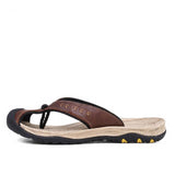 High Quality Genuine Leather Luxury Slippers