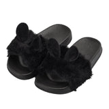 3D Ears Cute Rabbit Plush Kids Slipper