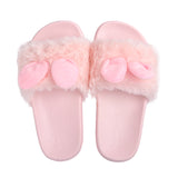 3D Ears Cute Rabbit Plush Kids Slipper